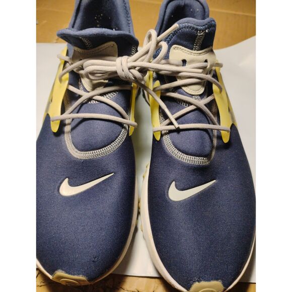 Nike React Presto Obsidian Volt Penn State Mens Sneakers DB3421-400 Blue Size 12